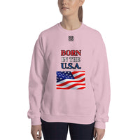 Unisex Sweatshirt "2032-0041 Born In The U.S.A. (Black Logo)" - JCBTGlobal