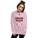 Unisex Sweatshirt "2032-0091 Insane Focus (Black Logo)" - JCBTGlobal