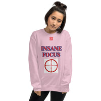 Unisex Sweatshirt "2032-0091 Insane Focus (Red Logo)" - JCBTGlobal