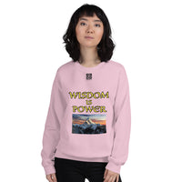 Unisex Sweatshirt "2032-0111 Wisdom Is Power (Black Logo)" - JCBTGlobal