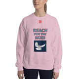 Unisex Sweatshirt "2032-0131 Reach For The Skies (Red Logo)" - JCBTGlobal