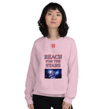 Unisex Sweatshirt "2032-0141 Reach For The Stars (Red Logo)" - JCBTGlobal