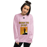 Unisex Sweatshirt "2031-0031 Born To Surf (Black Logo)" - JCBTGlobal