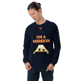 Unisex Sweatshirt "1032-0121 On A Mission (Red Logo)" - JCBTGlobal