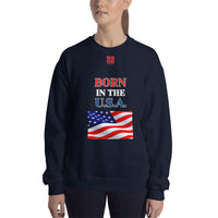 Unisex Sweatshirt "2032-0041 Born In The U.S.A. (Red Logo)" - JCBTGlobal