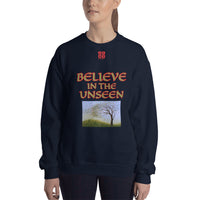 Unisex Sweatshirt "2032-0101 Believe In The Unseen (Red Logo)" - JCBTGlobal