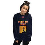 Unisex Sweatshirt "2031-0031 Born To Surf (Red Logo)" - JCBTGlobal