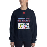 Unisex Sweatshirt "2031-0041 Born To Ice Skate (Red Logo)" - JCBTGlobal