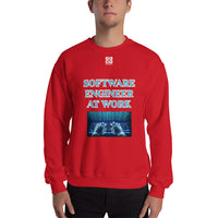 Unisex Sweatshirt "1032-0081 Software Engineer At Work (White Logo)" - JCBTGlobal