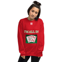 Unisex Sweatshirt "2032-0061 I'm All In (White Logo)" - JCBTGlobal