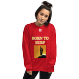 Unisex Sweatshirt "2031-0031 Born To Surf (White Logo)" - JCBTGlobal