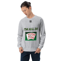 Unisex Sweatshirt "1032-0061 I'm All In (Black Logo)" - JCBTGlobal