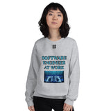 Unisex Sweatshirt "2032-0081 Software Engineer At Work (Black Logo)" - JCBTGlobal