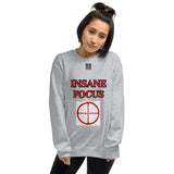 Unisex Sweatshirt "2032-0091 Insane Focus (Black Logo)" - JCBTGlobal