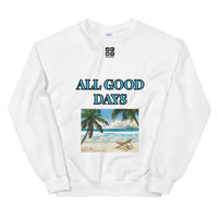 Unisex Sweatshirt "1032-0031 All Good Days (Black Logo)" - JCBTGlobal