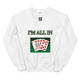 Unisex Sweatshirt "1032-0061 I'm All In (Black Logo)" - JCBTGlobal