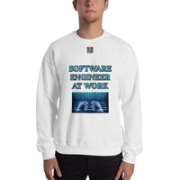 Unisex Sweatshirt "1032-0081 Software Engineer At Work (Black Logo)" - JCBTGlobal