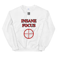 Unisex Sweatshirt "1032-0091 Insane Focus (Black Logo)" - JCBTGlobal