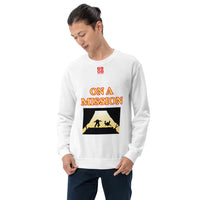 Unisex Sweatshirt "1032-0121 On A Mission (Red Logo)" - JCBTGlobal