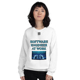 Unisex Sweatshirt "2032-0081 Software Engineer At Work (Black Logo)" - JCBTGlobal