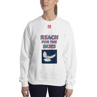 Unisex Sweatshirt "2032-0131 Reach For The Skies (Red Logo)" - JCBTGlobal