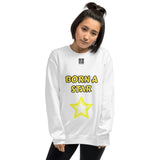 Unisex Sweatshirt "2032-0151 Born A Star (Black Logo)" - JCBTGlobal