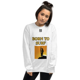 Unisex Sweatshirt "2031-0031 Born To Surf (Black Logo)" - JCBTGlobal