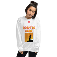 Unisex Sweatshirt "2031-0031 Born To Surf (Red Logo)" - JCBTGlobal