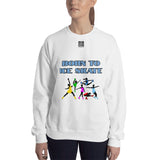 Unisex Sweatshirt "2031-0041 Born To Ice Skate (Black Logo)" - JCBTGlobal