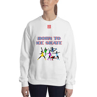 Unisex Sweatshirt "2031-0041 Born To Ice Skate (Red Logo)" - JCBTGlobal