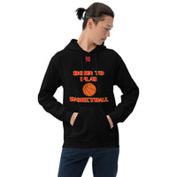 Unisex Hoodie "1041-0031 Born To Play Basketball (Red Logo)" - JCBTGlobal