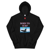 Unisex Hoodie "1041-0061 Born To Surf (Red Logo)" - JCBTGlobal