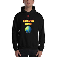 Unisex Hoodie "1042-0021 Golden Rule (Red Logo)" - JCBTGlobal