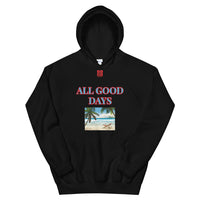 Unisex Hoodie "1042-0031 All Good Days (Red Logo)" - JCBTGlobal