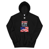 Unisex Hoodie "1042-0041 Born In The U.S.A. (White Logo)" - JCBTGlobal