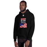 Unisex Hoodie "1042-0041 Born In The U.S.A. (White Logo)" - JCBTGlobal