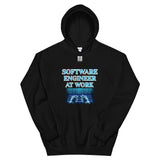 Unisex Hoodie "1042-0081 Software Engineer At Work (White Logo)" - JCBTGlobal