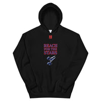 Unisex Hoodie "1042-0141 Reach For The Stars (Red Logo)" - JCBTGlobal