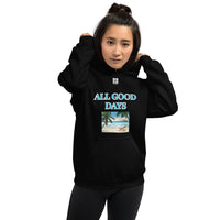 Unisex Hoodie "2042-0031 All Good Days (White Logo)" - JCBTGlobal