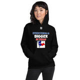 Unisex Hoodie "2042-0051 Everything Is Bigger In Texas (White Logo)" - JCBTGlobal