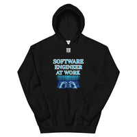 Unisex Hoodie "2042-0081 Software Engineer At Work (White Logo)" - JCBTGlobal