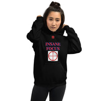 Unisex Hoodie "2042-0091 Insane Focus (Red Logo)" - JCBTGlobal