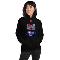 Unisex Hoodie "2042-0141 Reach For The Stars (Red Logo)" - JCBTGlobal