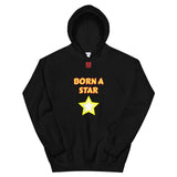 Unisex Hoodie "2042-0151 Born A Star (Red Logo)" - JCBTGlobal