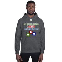 Unisex Hoodie "1042-0071 An Engineer's Mind Never Stops (White Logo)" - JCBTGlobal