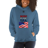 Unisex Hoodie "2042-0041 Born In The U.S.A. (Black Logo)" - JCBTGlobal