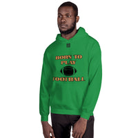 Unisex Hoodie "1041-0011 Born To Play Football (Black Logo)" - JCBTGlobal