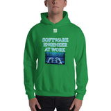 Unisex Hoodie "1042-0081 Software Engineer At Work (White Logo)" - JCBTGlobal