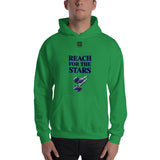 Unisex Hoodie "1042-0141 Reach For The Stars (Black Logo)" - JCBTGlobal