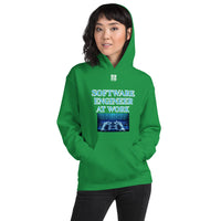 Unisex Hoodie "2042-0081 Software Engineer At Work (White Logo)" - JCBTGlobal